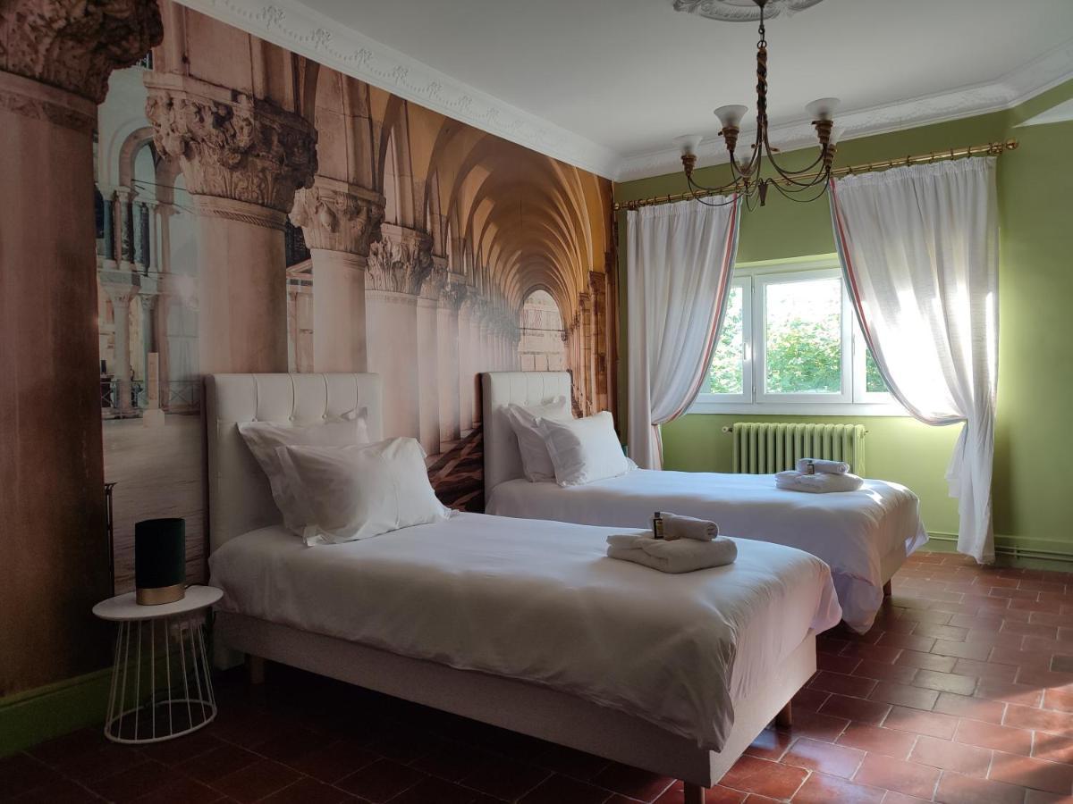 Les Jardins De La Fontaine Bed & Breakfast Ales Luaran gambar