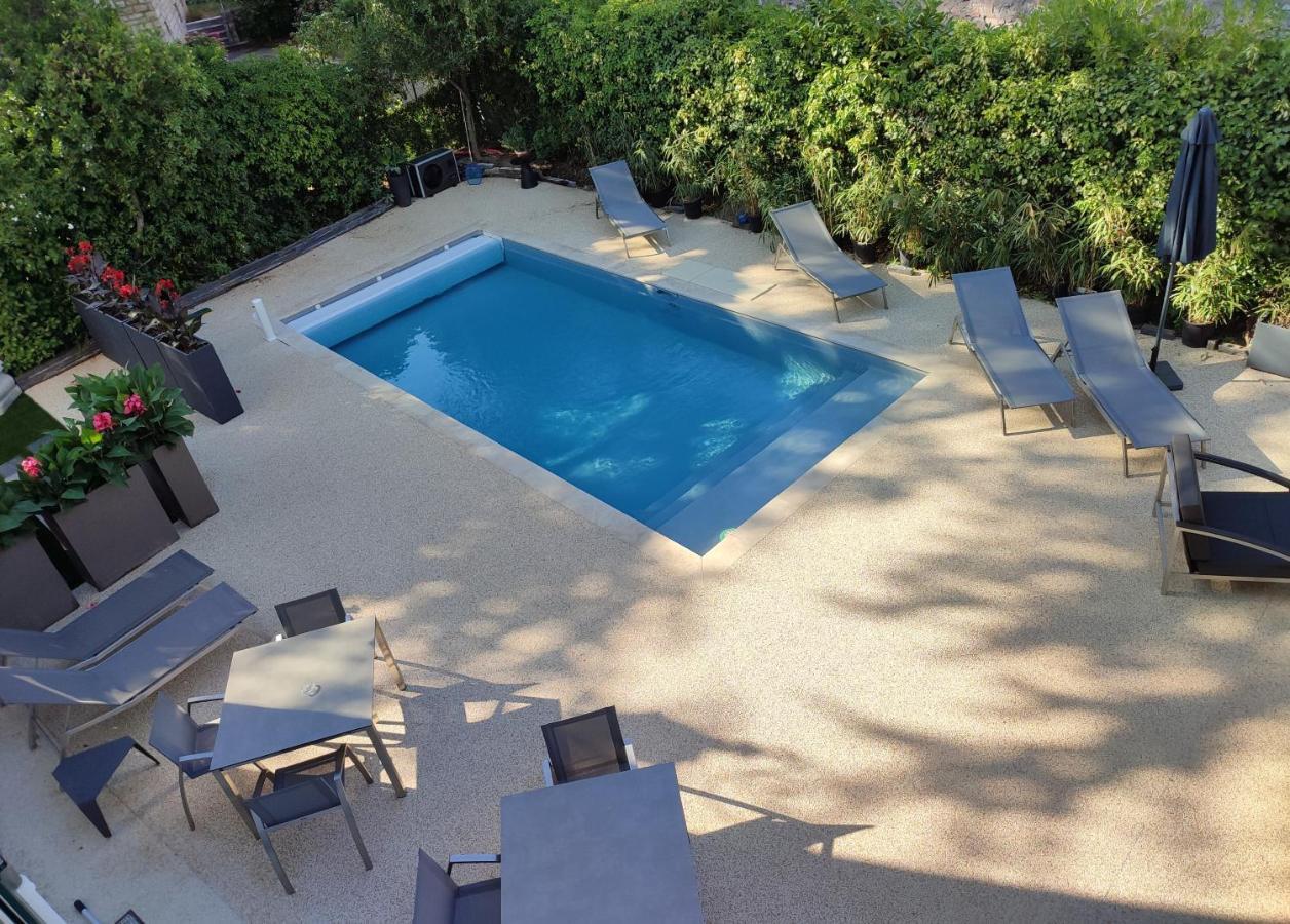 Les Jardins De La Fontaine Bed & Breakfast Ales Luaran gambar