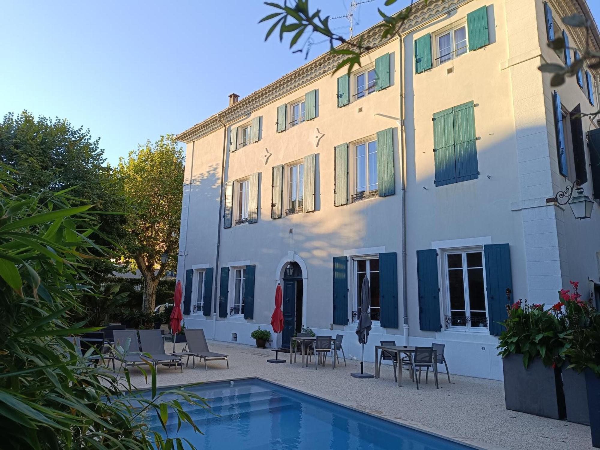 Les Jardins De La Fontaine Bed & Breakfast Ales Luaran gambar